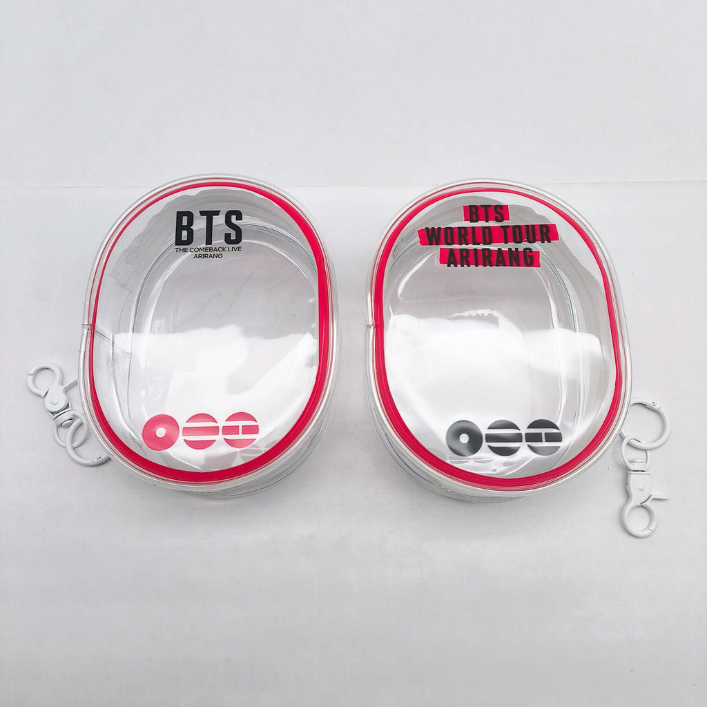 BTS Inspired ARIRANG Clear Portable Storage Pouch product image 5