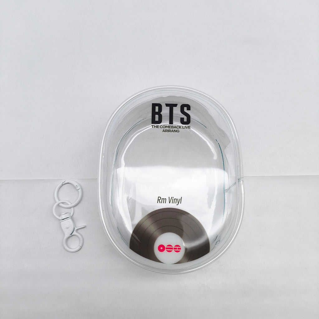 BTS Inspired ARIRANG Member Vinyl Clear Storage Pouch product image 14