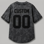 Youth size grey custom jersey with Jin and number 92