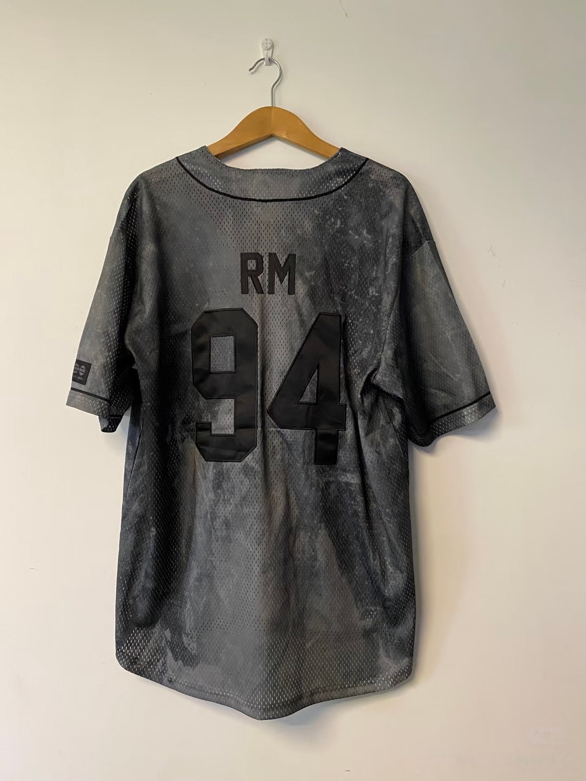 Grey baseball jersey - RM 94 back view